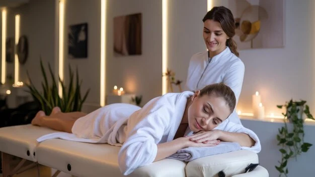 Gülen Yüz Masaj ve Spa Yorumlarını Okurken Nelere Bakmalı? 2 Mobil masaj hizmetinin adrese gelişini temsil eden görsel